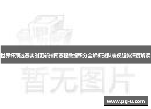 世界杯预选赛实时更新指南赛程数据积分全解析球队表现趋势深度解读